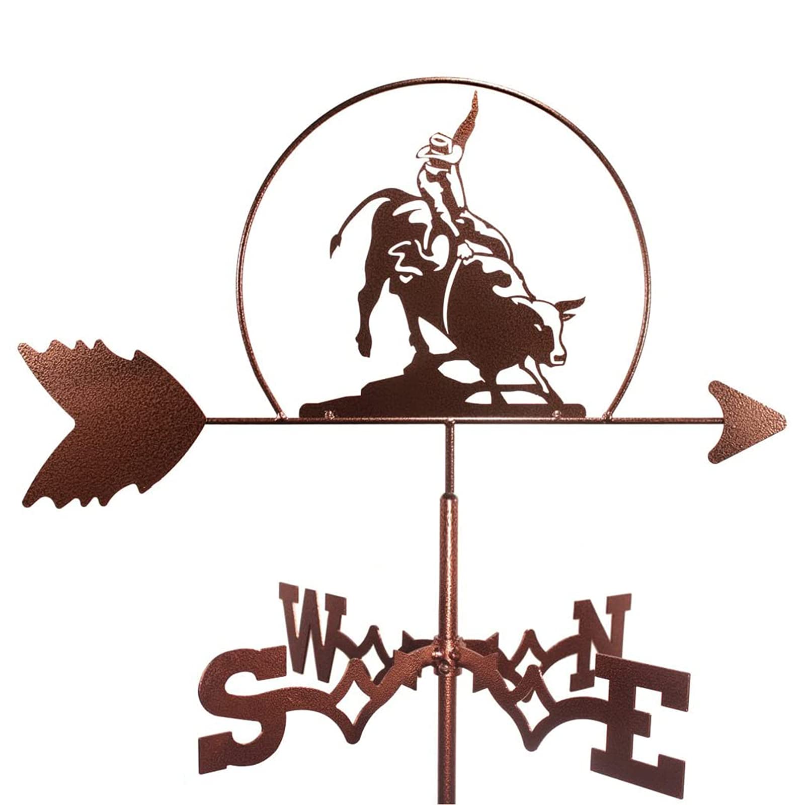 TAXXII Weathervane Ornament Wind Vane for Roof Direction Indicator Outdoor Farm Yard Garden/Matador/35 * 50Cm
