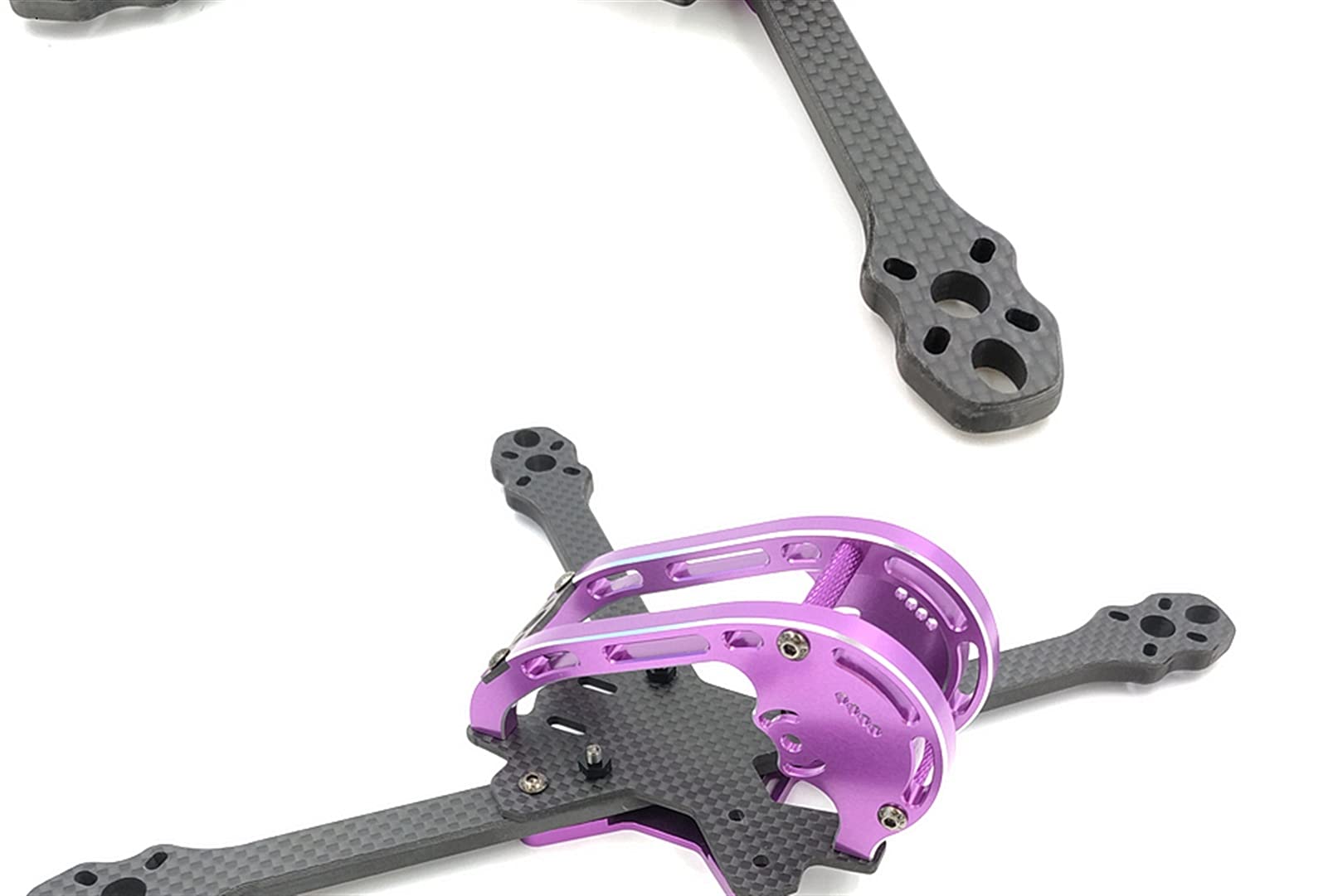 5/6/7 cali 6MM ARM z włókna węglowego FPV Freestyle Stretch X zestaw ze szkieletem quadcoptera RC Drone Zestaw części zamiennych do gaźnika(Blue 220mm)