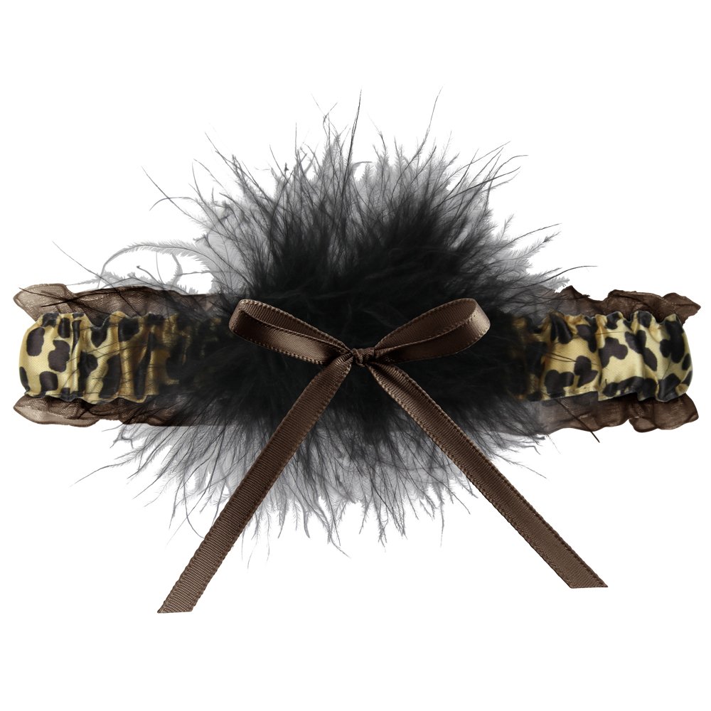 Ivy Lane DesignZooey Leopard Print Garter, Brown