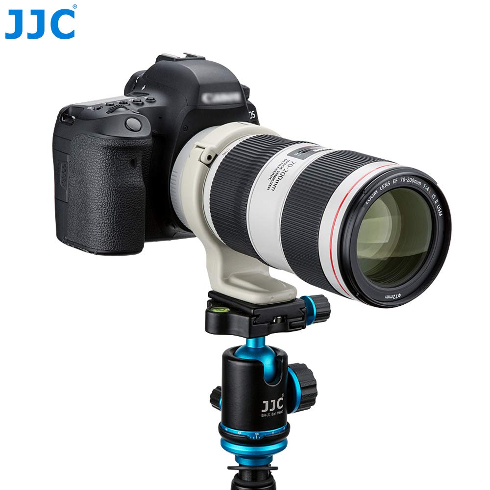 JJC Pierścień do montażu na statywie kołnierz obiektywu zastępuje pierścień montażowy do statywu Canon A-2 | Tylko do Canon EF 70-200 mm f/4L IS II USM, EF 70-200 mm f/4L i EF 70-200 mm f/4L IS obiektyw