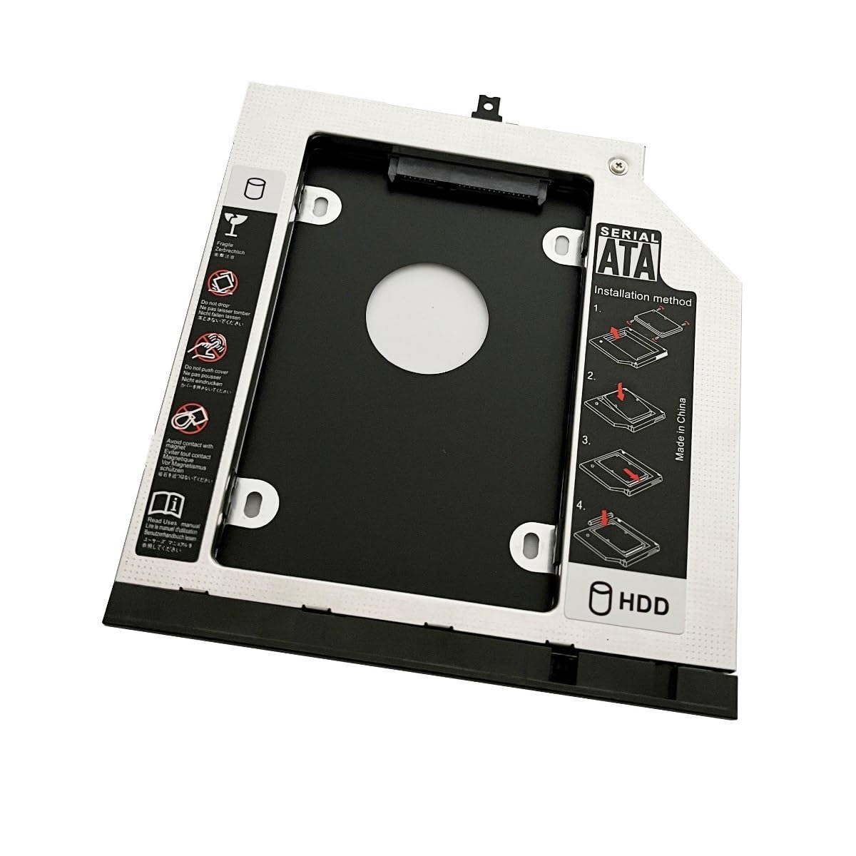 Amazon.com: 2nd HDD SSD Hard Drive Optical Bay Frame Caddy Tray