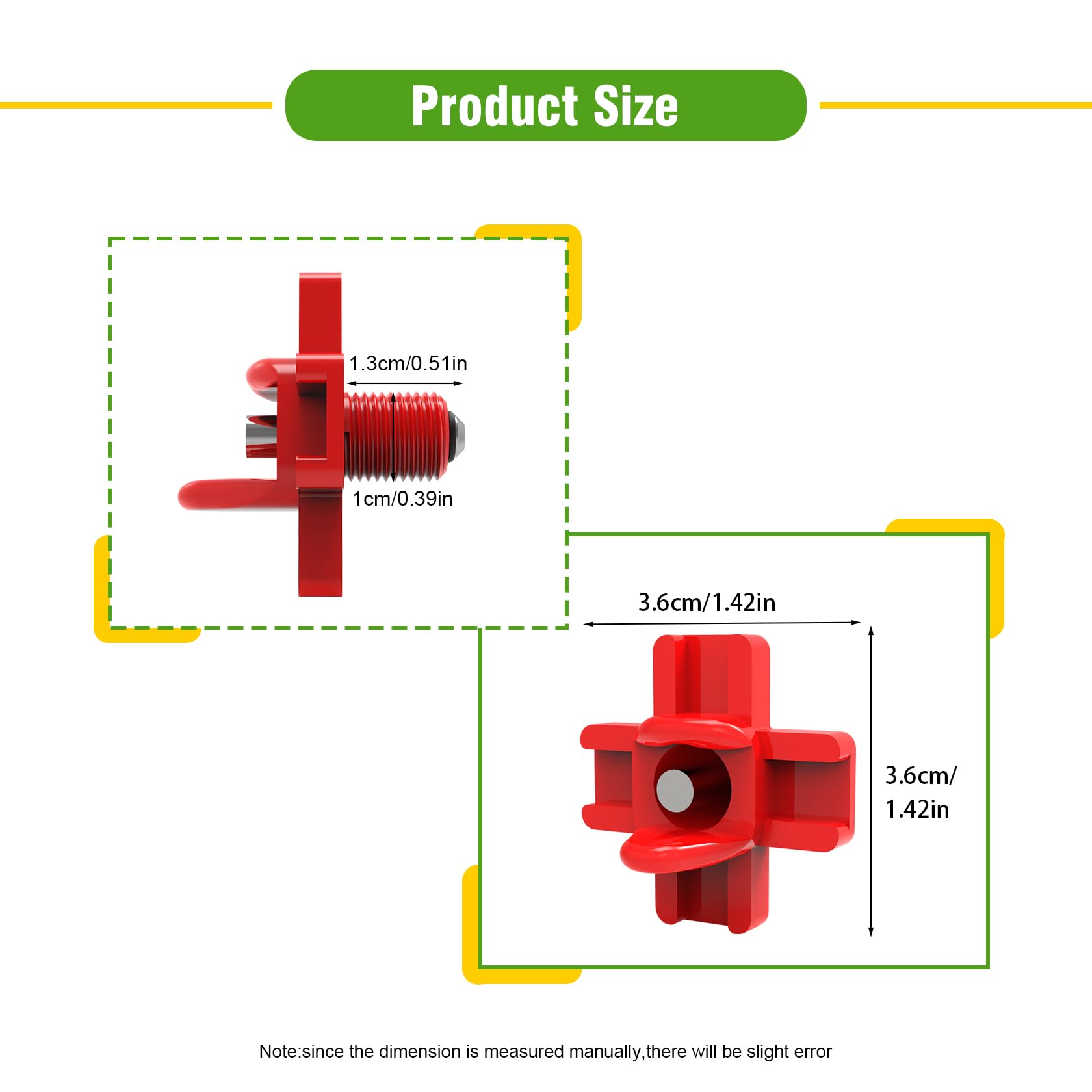 RentACoop Poultry Nipple Drinker Kit with 4 Horizontal Nipples