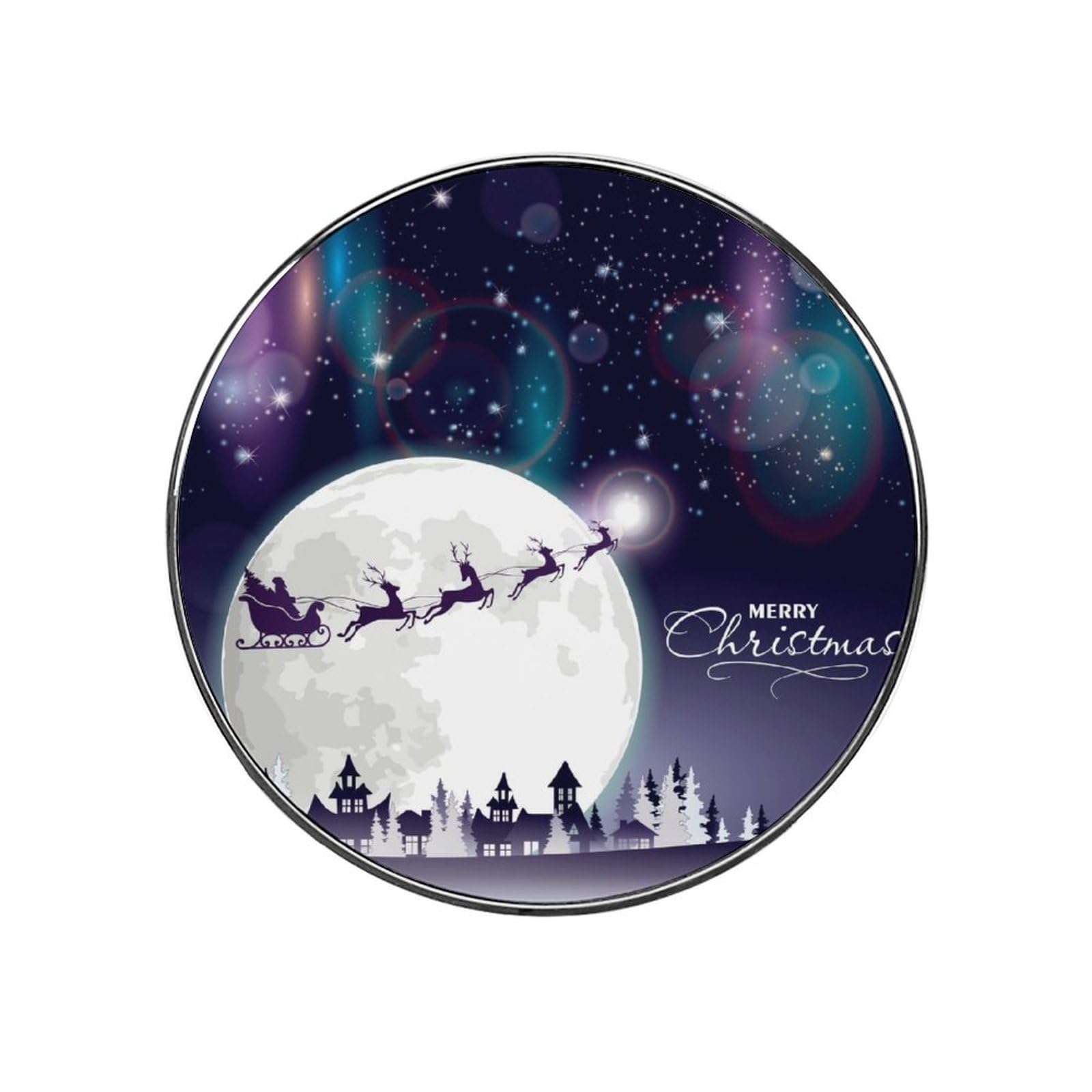 Christmas Refrigerator Magnet Decorative Fridge Sticker For Kitchen Office Home Décor