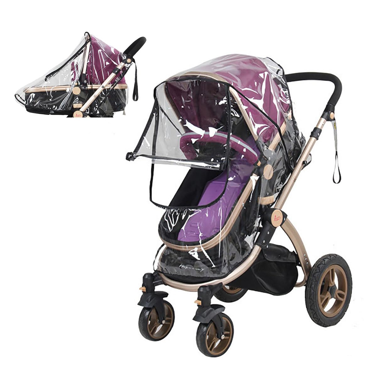 Buggy Rain Cover Premium Universal Baby Pushchair Stroller Pram Cover