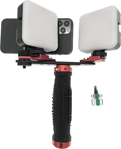 Fotografía móvil, luz LED, teléfono, foto, video, linterna para macro/uñas, manicura, fotografía de maquillaje