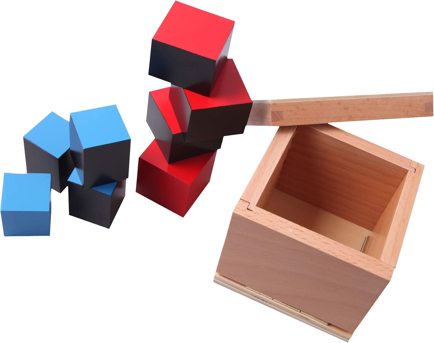 Adena Montessori Binomial Cube Montessori Sensorial Educational Toys for Kids Learning Early Educational Toys image 4