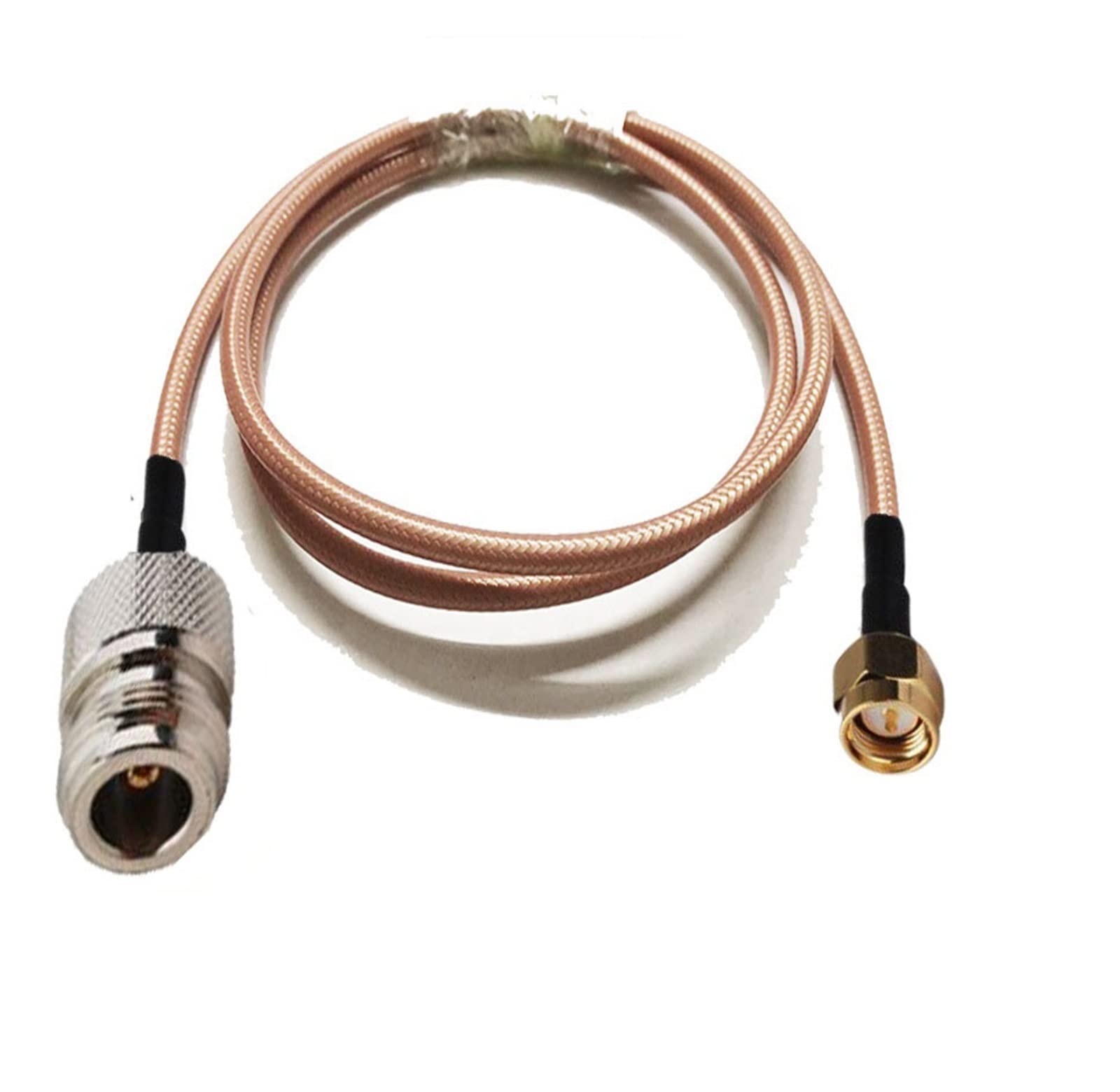 Cavo a bassa perdita RG142 SMA maschio a N femmina a crimpare cavo coassiale a treccia 10/15/20/30/50 cm 1/2/3/5/10 m (Color : 2m)