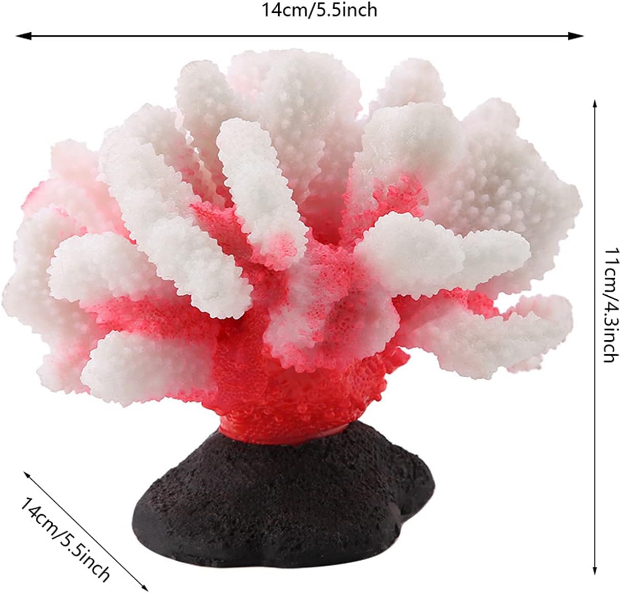 限定価格セール 人工珊瑚 雰囲気 腐るしない 素晴らしい質感 魚の隠れ家 水槽サンゴ 水族館のサンゴ 水族館 水槽 赤 L Gts Com Pe