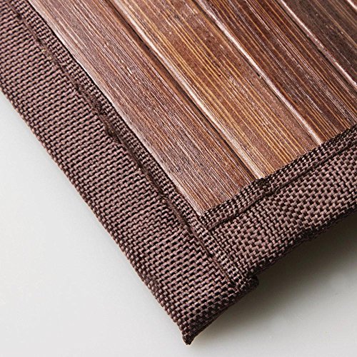 Clevr Natural Bamboo 6' X 9' (72"x108") Floor Mat, Bamboo Area Rug