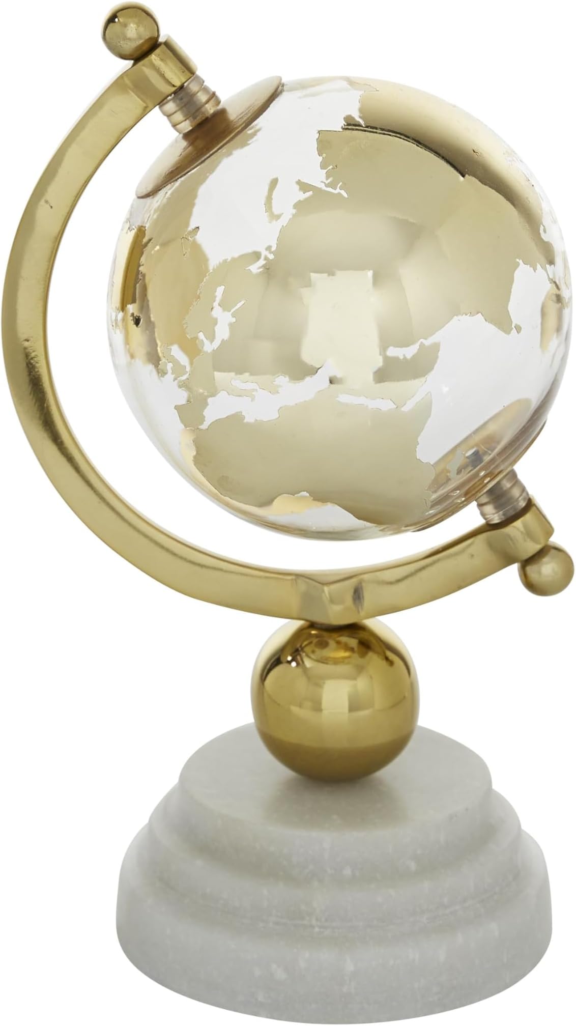 Glam Gold Marble Globe