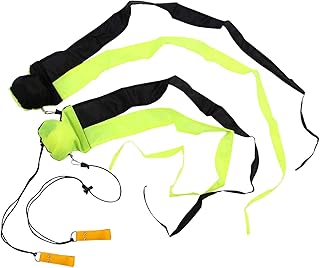 ジャグリングショップナランハ(Naranja) ジャグリング用 ポイ 「インフィニット ポイ」 両手セット レモン/黒