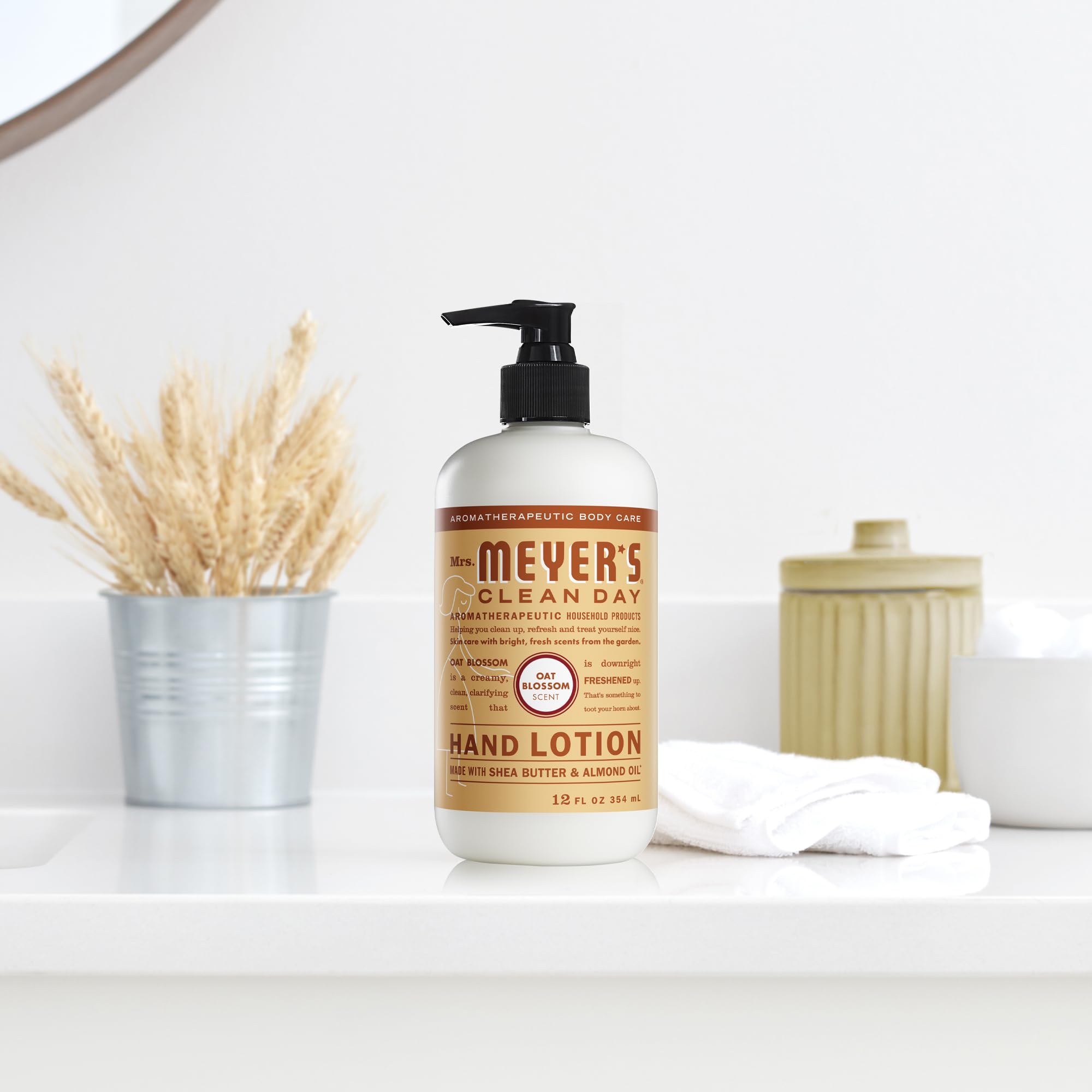 Amazon.com : MRS. MEYER'S CLEAN DAY Hand Lotion for Dry Hands, Non