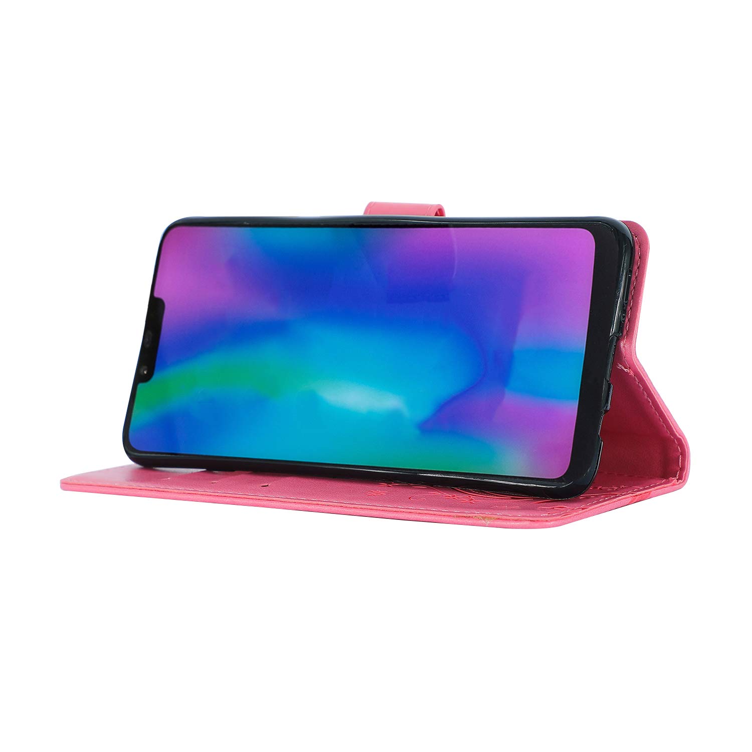 Custodia Per Nokia 4.2 In PU - Cover Con Portacarte E Supporto Da Tavolo - Foto 5