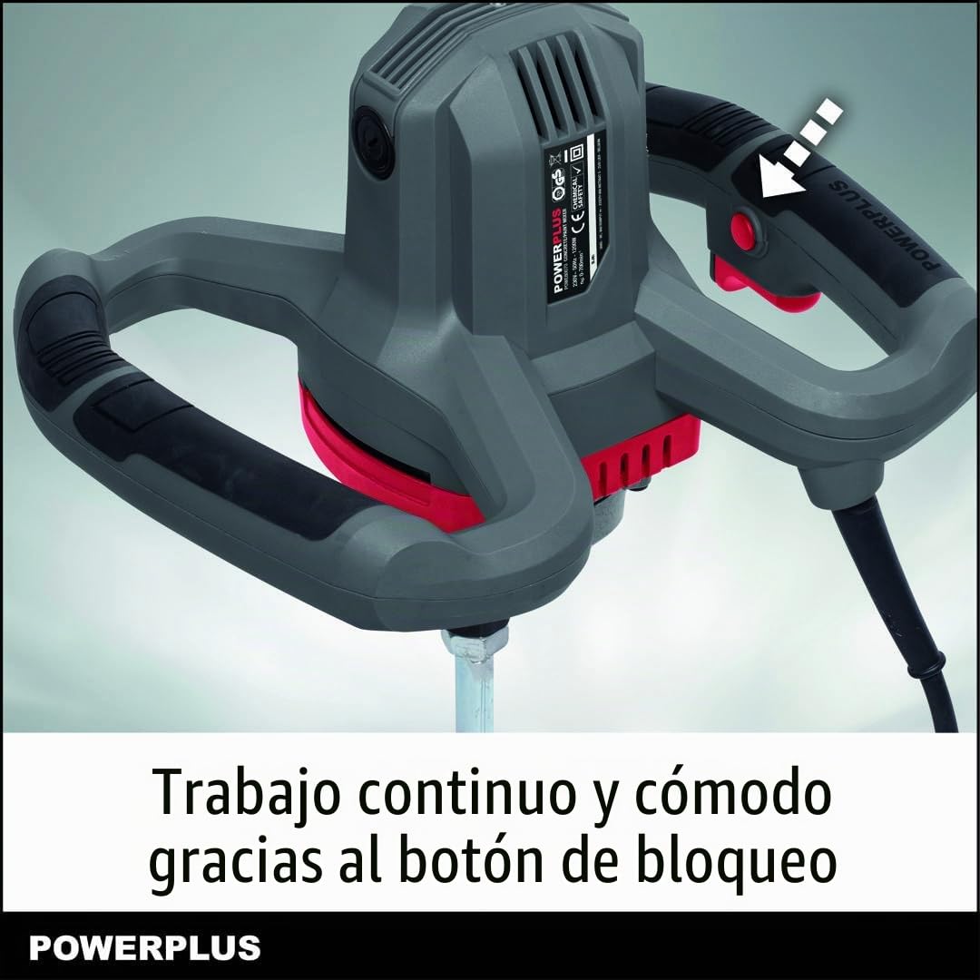 PowerPlus POWE80070 - Mezclador Eléctrico 1200W