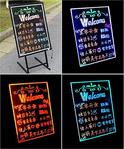 Amazon | JQStar PRボード LED電光掲示板 メニュー ブラック