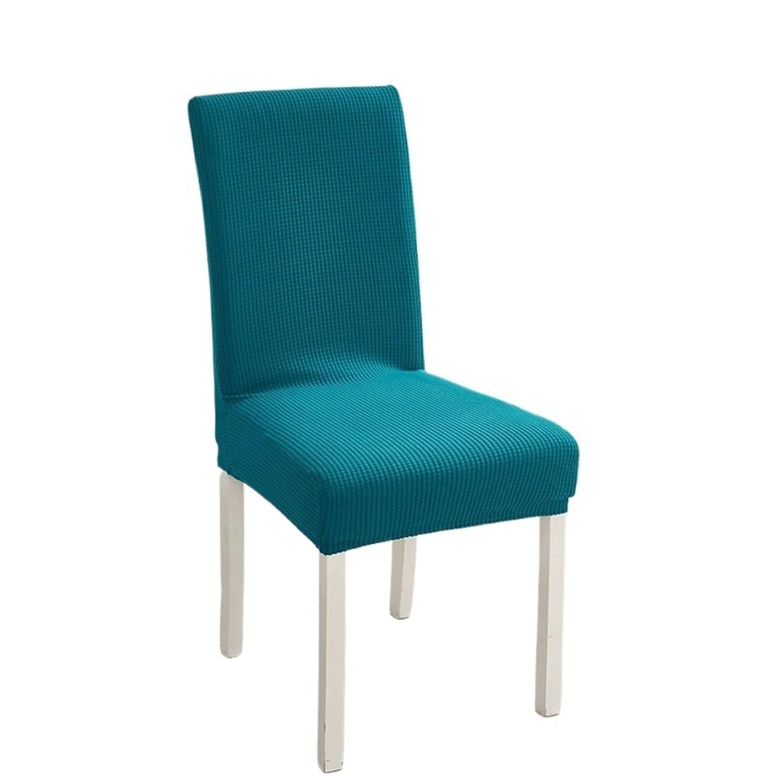 ECPGPMDLDT Chair Covers, Stretch Kitchen Dining Room Removable Washable for Banquet Hotel(D,4pcs)