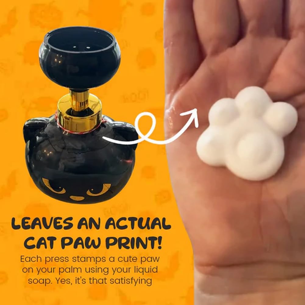 Cute Cat Paw Foam zeepdispenser, creëert Paw Shaped Foam, navulbare