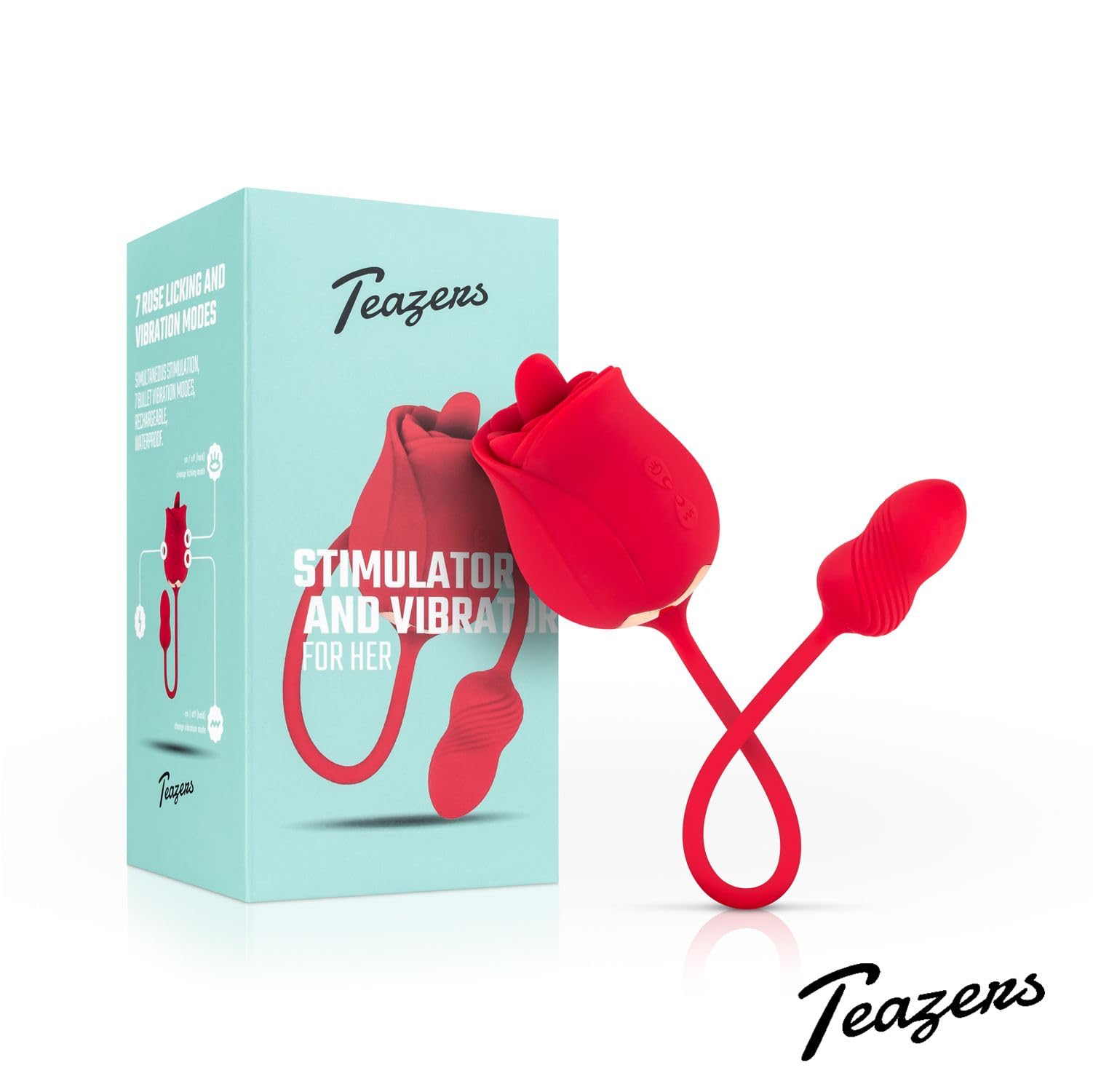 Teazers Stimolatore vibratore e clitoride rosa