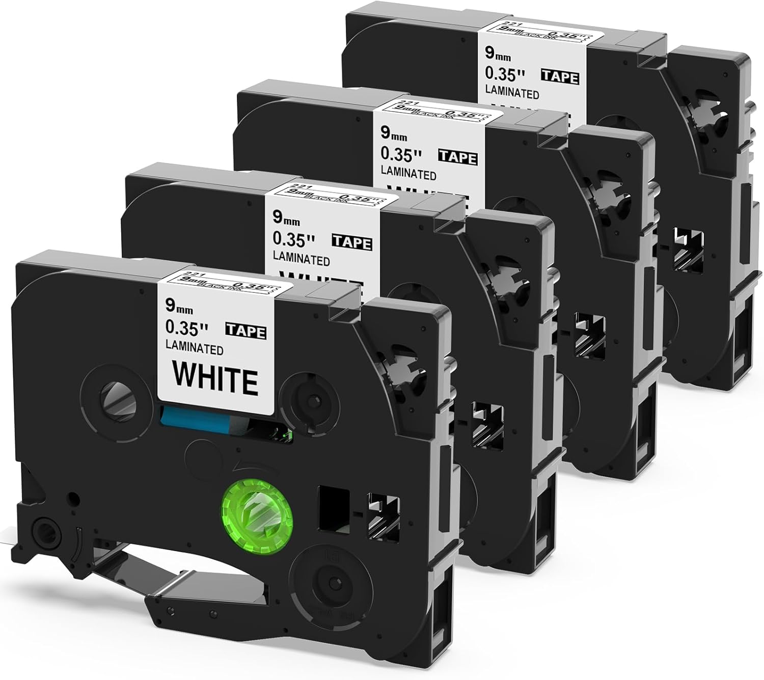 Replace for Brother Label Tape 9mm P Touch TZe221 TZ 221 TZe Tape 9mm