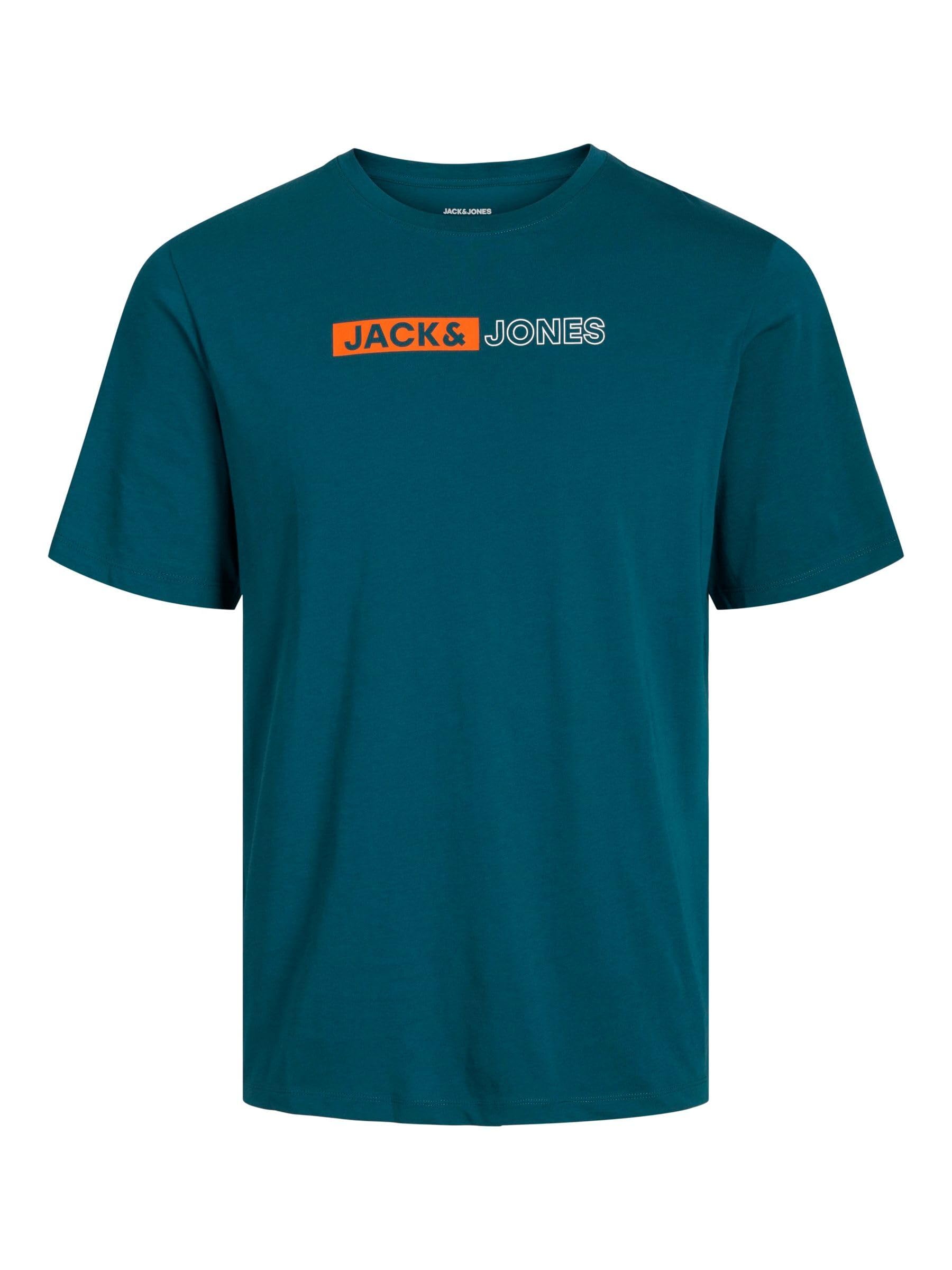 JACK & JONES Herren Male T-Shirt Plus Size Logo T-Shirt Jjestar Jj Tee Ss Noos Pls (1er Pack)