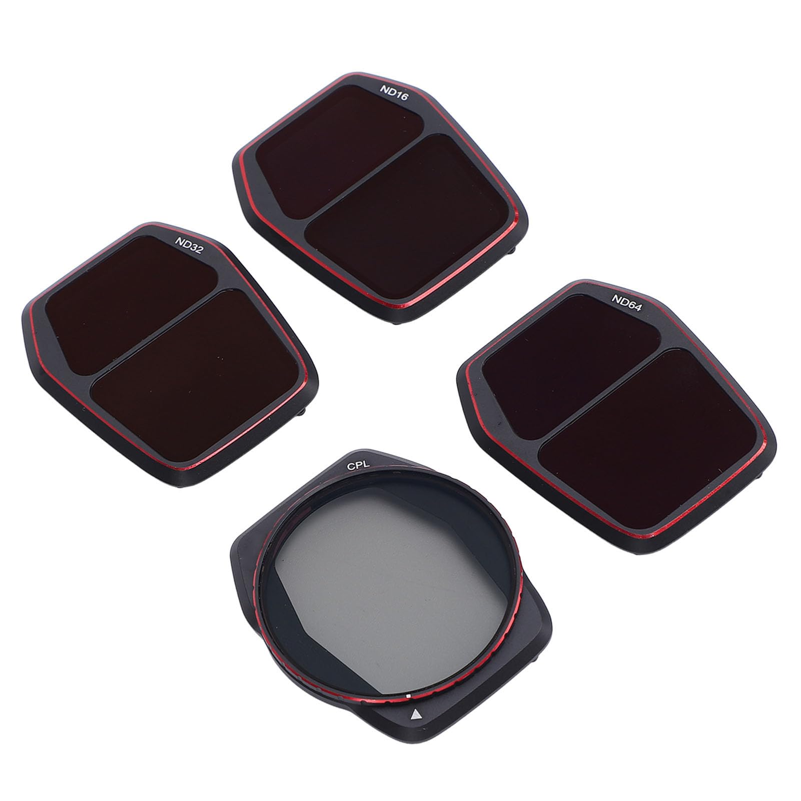Set di Filtri ND e CPL 4 in 1 per AIR 3S, CPL + ND16 + ND32 + ND64 Polarizzatore Filtro Obiettivo Drone a densità Neutra per Accessori AIR 3S