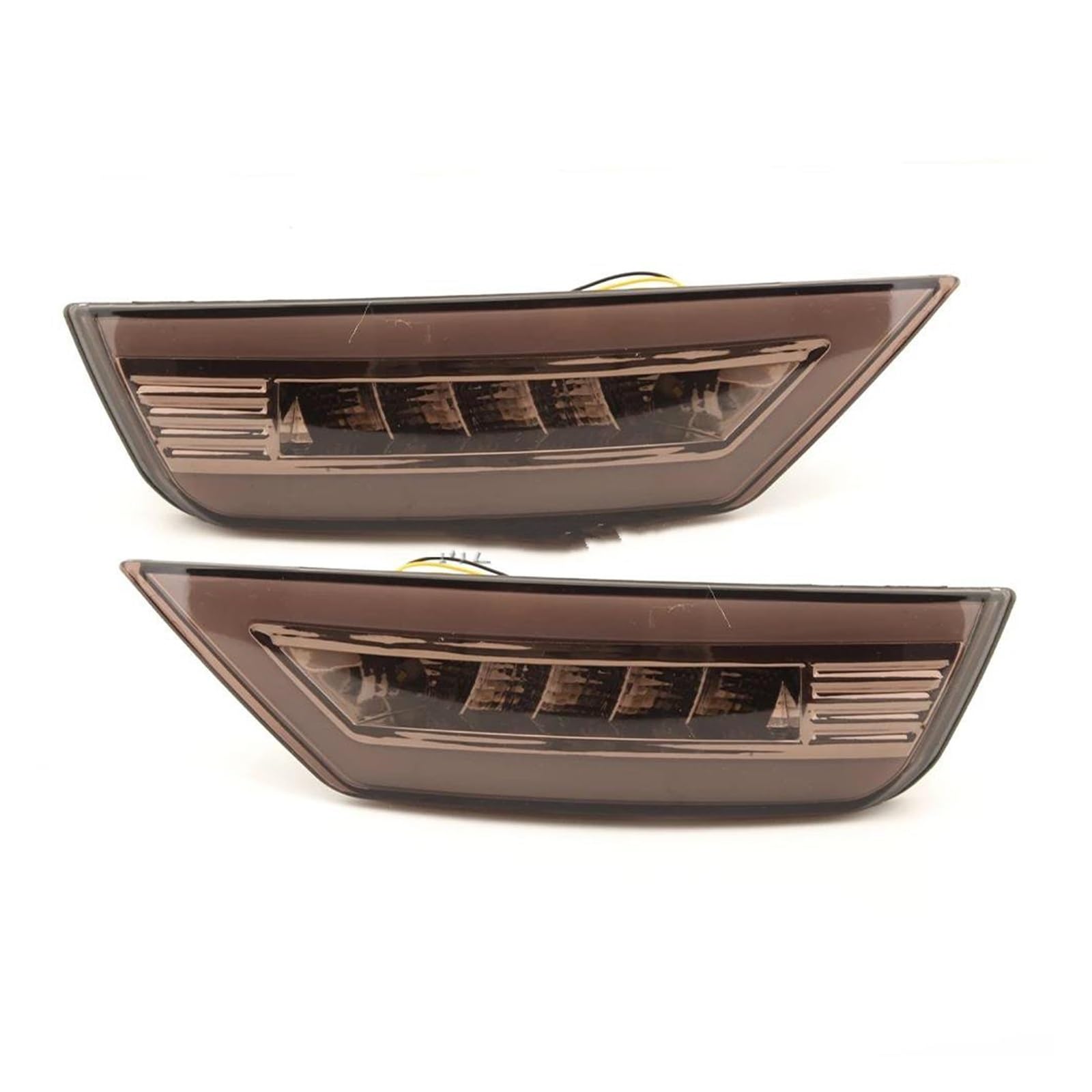 Car Turn Signal Lights 2Pcs for for Focus 2 MK2 for Hatchback for Ecosport for Escape for Kuga 2009-2020 Rear Signal Fog Lamp Rear Bumper Reflector Light Blinker Lights