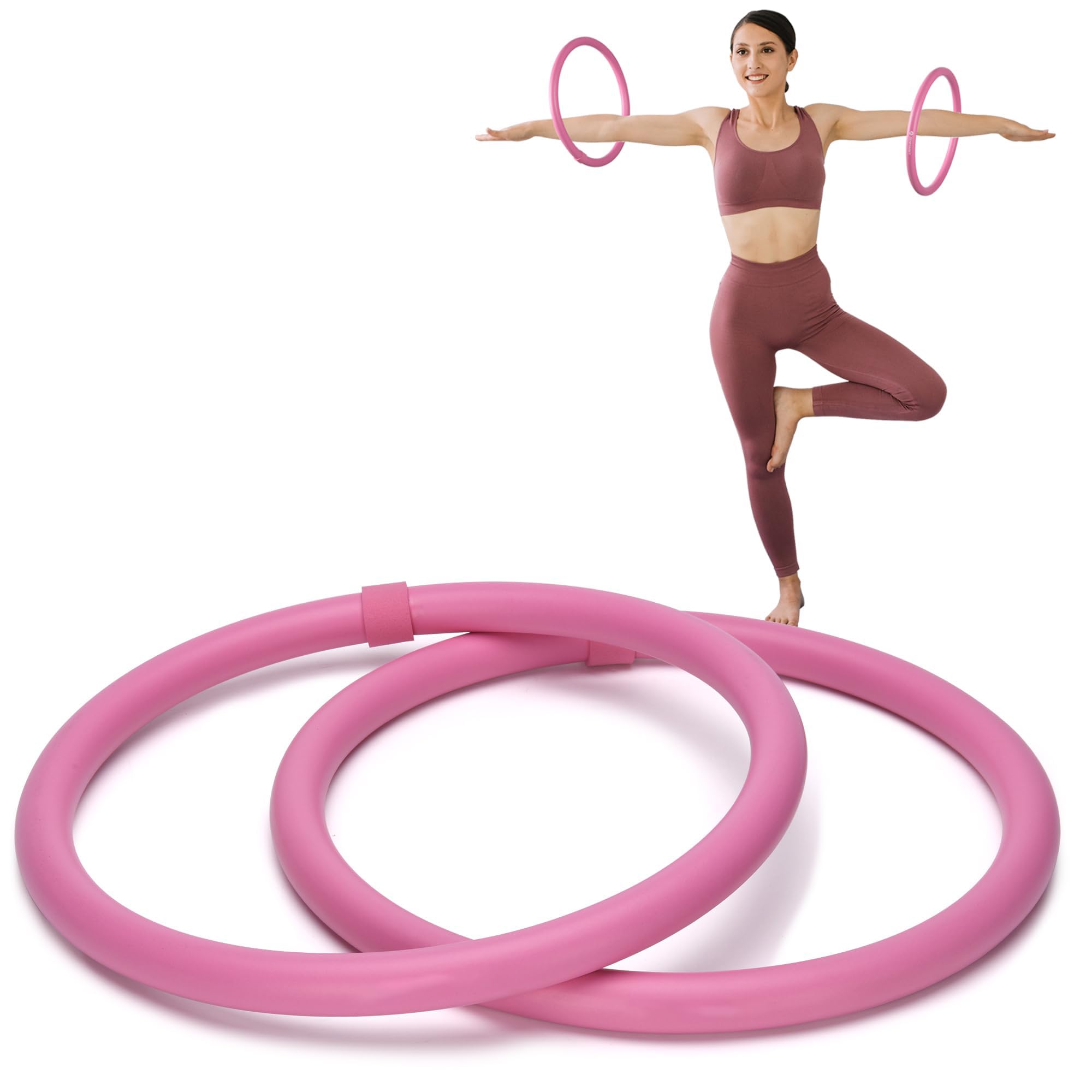 TERRIFI Arm Hoop, Mini Hula Hoop for Adults, Strengthen Arms and Shoulders, Hula Hoop for Fun Upper Body Exercise, Lightweight and Portable Fitness Equipment