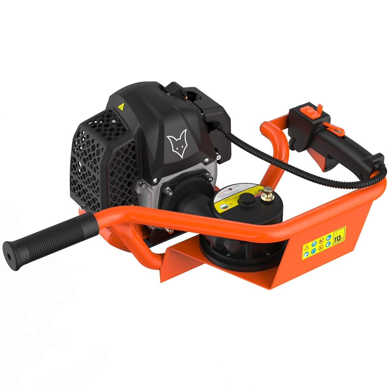 Trivella a scoppio Mototrivella 52cc incl. attacchi da 100, 150, 200mm FUXTEC EB152