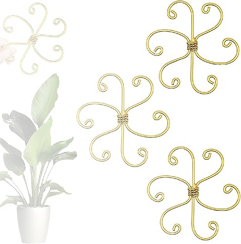 Juego de soporte para tallos de plantas, soporte de plástico reutilizable para plantas trepadoras, soporte de plantas enrejado para plantas