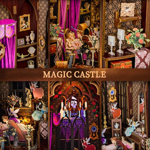 Roine Lxux Rose Princess Book Nook Kit thumbnail 4