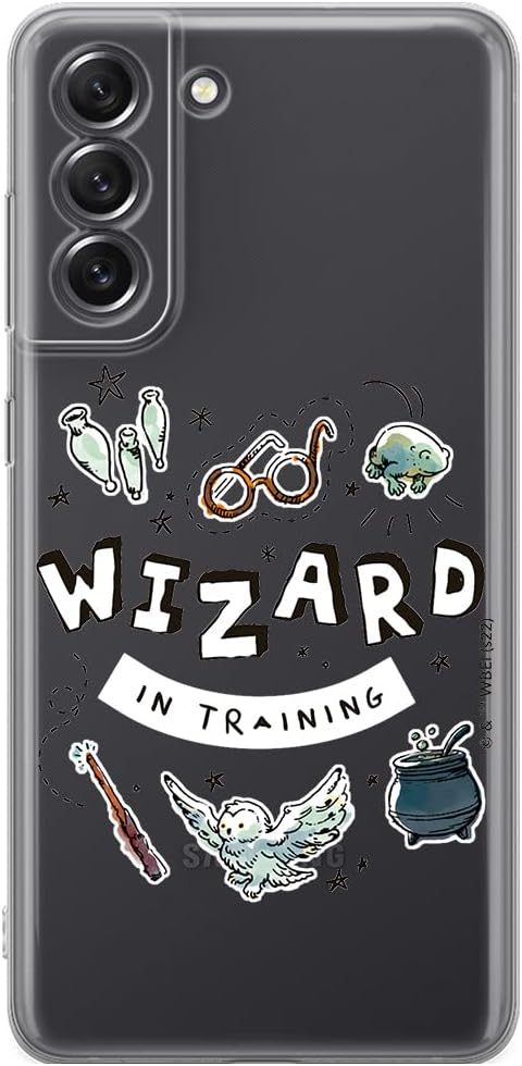 ERT GROUP Mobile Phone Case for Samsung S21 FE Original and Officially Licensed Harry Potter Pattern 242 Optimally Fitted to The Shape of The Mobile Phone, Partially Transpar