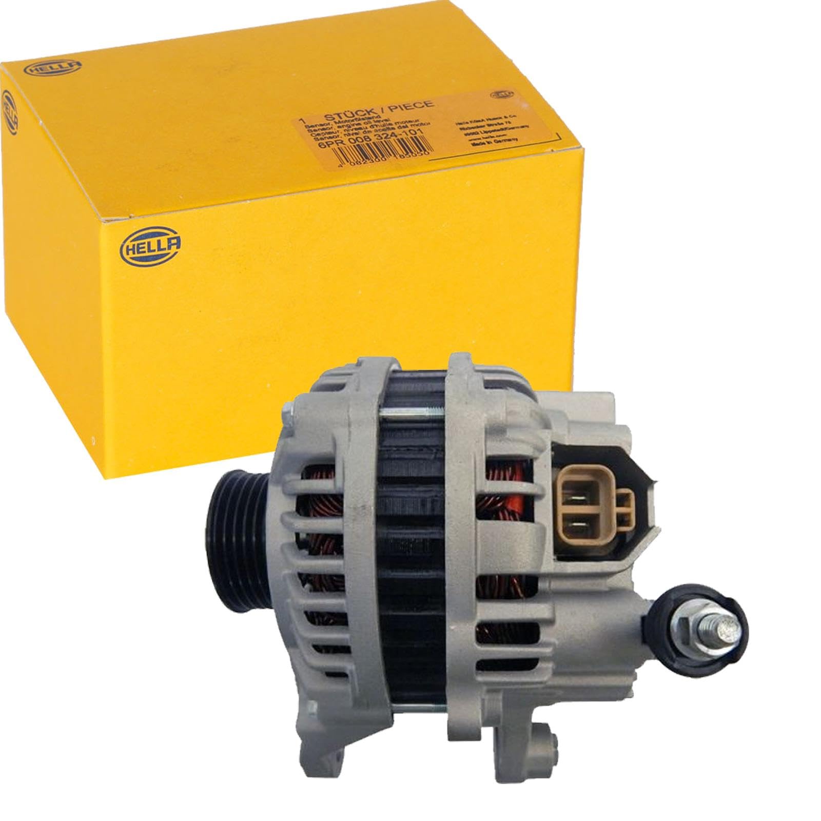 8EL 738 212-851 HELLA 8EL 012 430-331 Alternatore 12V, 80A