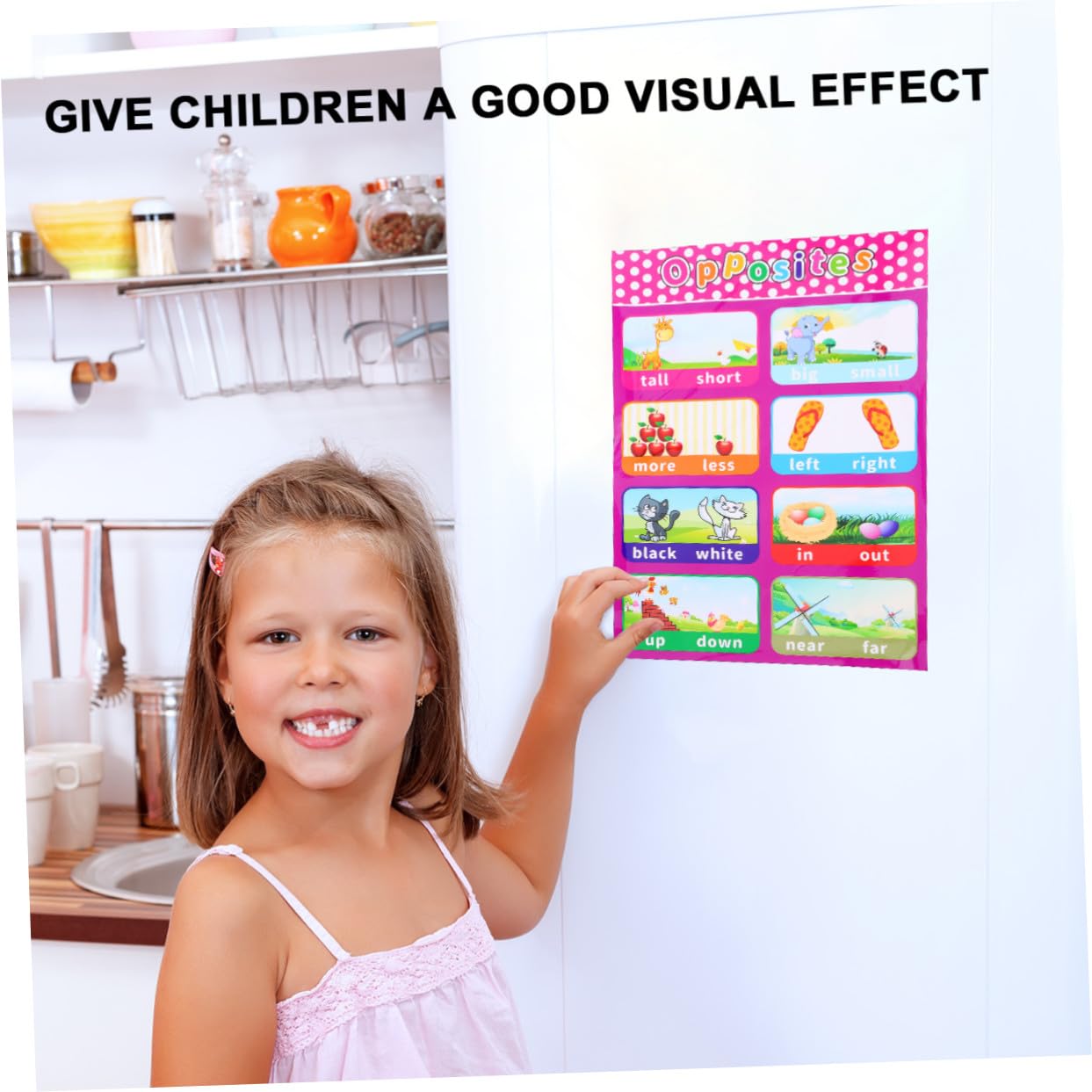 CONGARTENO Lot De 14 Cartes Murales Éducatives Synthétiques Couleurs Vives Pour Apprentissage Préscolaire, Affiches Pédagogiques D’anglais Pour Chambre Et Salle De Classe Garçon Et Filles