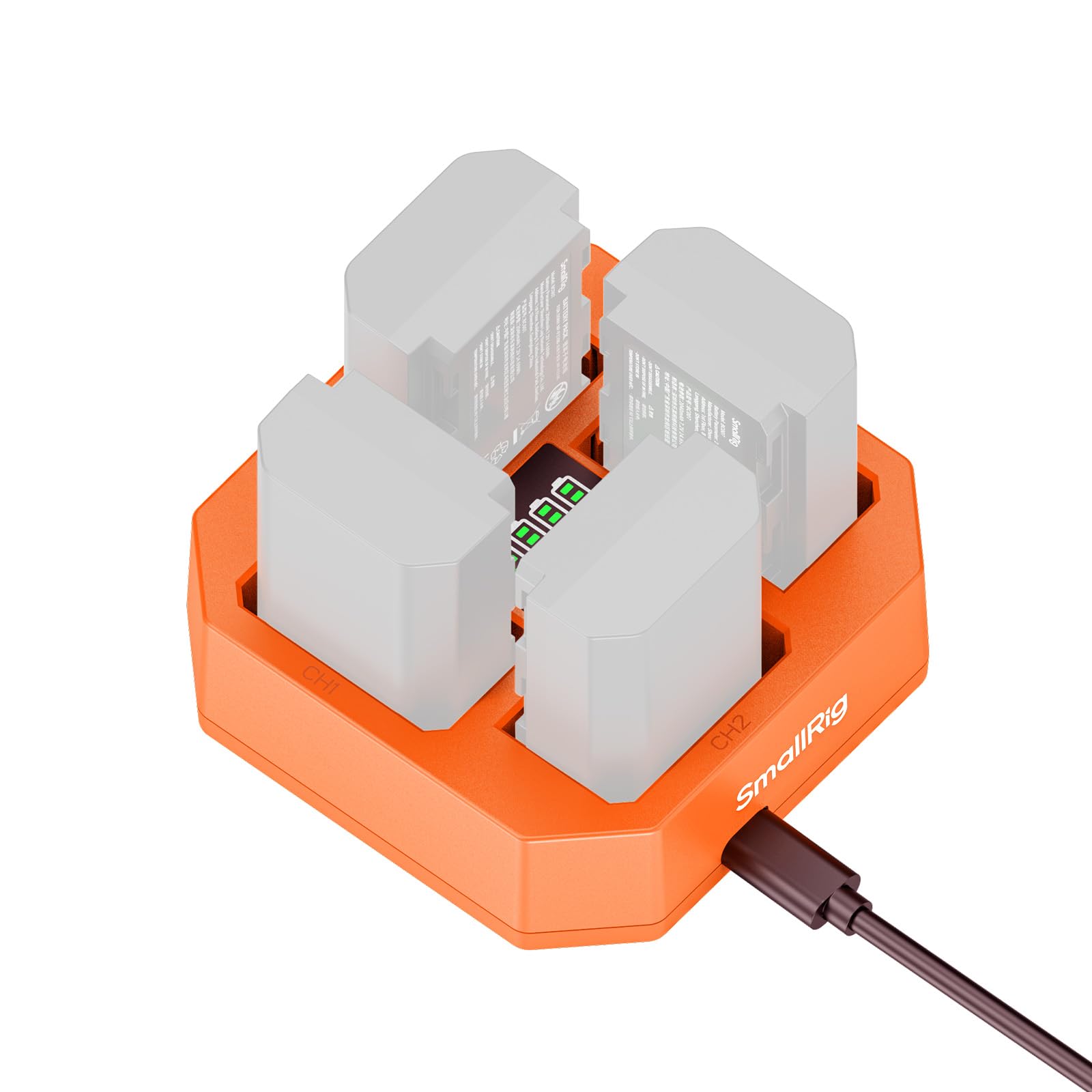 Amazon.co.jp: SmallRig NP-FZ100 4チャンネルカメラバッテリー
