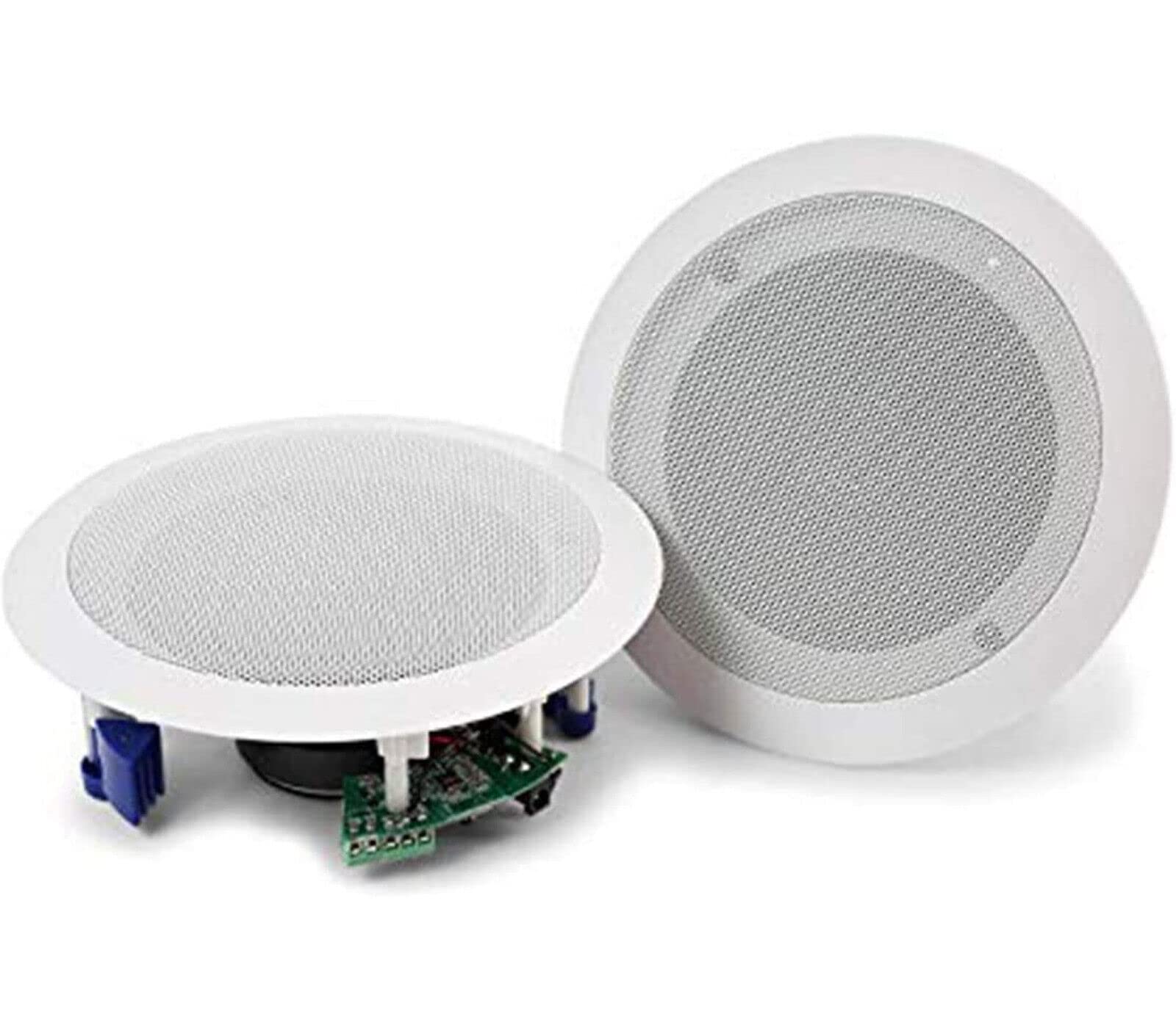 Coppia Casse Altoparlante Audio Bluetooth Da Soffitto Ad Incasso Diffusore Altoparlanti da soffitto Cassa da bagno per camera da letto Casa Soggiorno Ufficio Casa