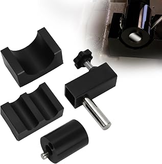motoparty 스푼 링 메이커, 2.5cm(1인치) 아버 프레스용, 팔찌 벤딩 도구 | 2.5cm(1인치) 아버 프레스에 적합, 교체 가능한 다이 3개, 주얼리 성형 도구, 긁힘 방지 벤딩