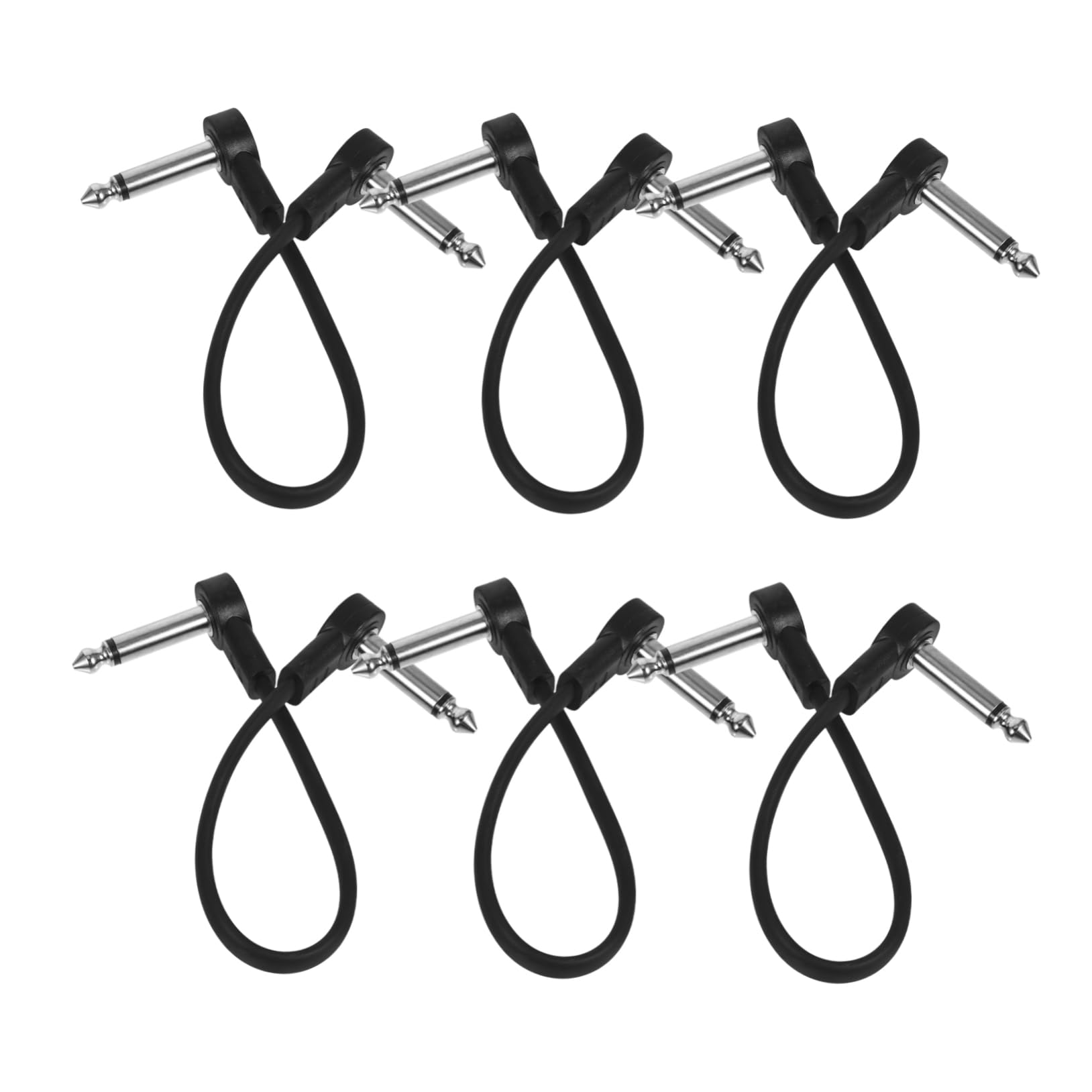 UPKOCH 18stücke Gitarren Patchkabel Effektor Verbindungskabel Für Elektrische Gitarren Robust Und Langlebig Für Pedalboards Und Effektgeräte