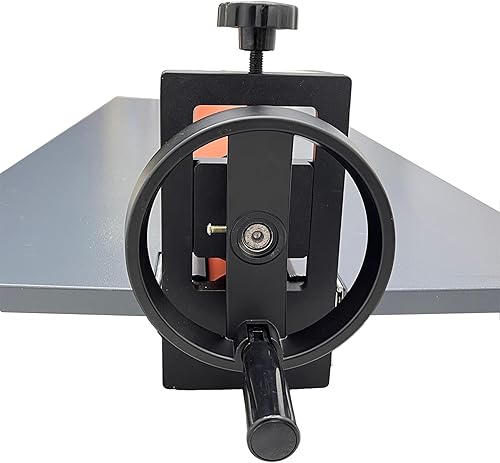 Miniatura 5 de TECHTONGDA Máquina laminadora fría de escritorio de 51 pulgadas, máquina de laminación en frío de película de vinilo manual con mesa plegable,