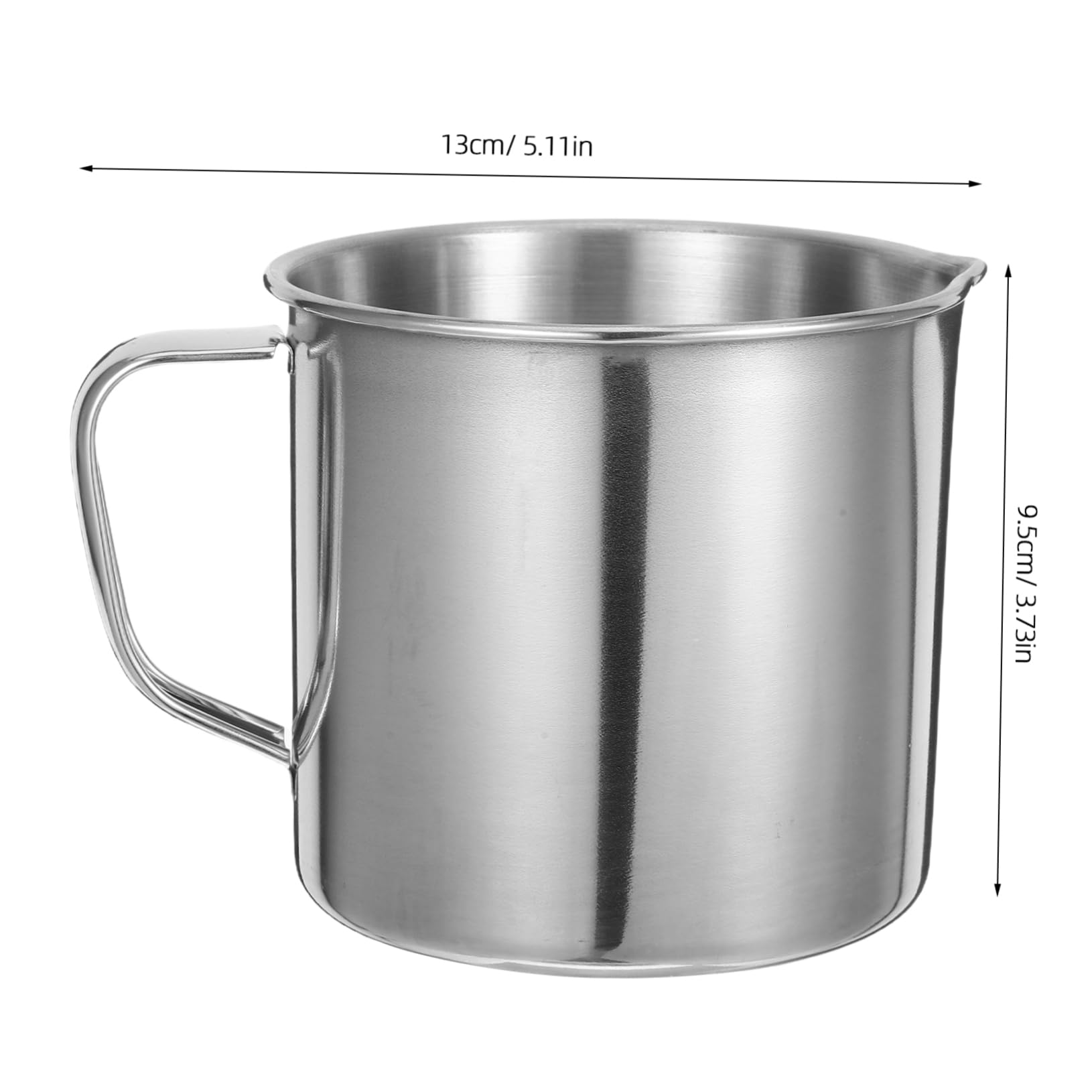 TOPBATHY 3piezas Vasos Medidores Inoxidable Graduada Para Cocina y Química Taza De Medición Resistente y De Limpiar