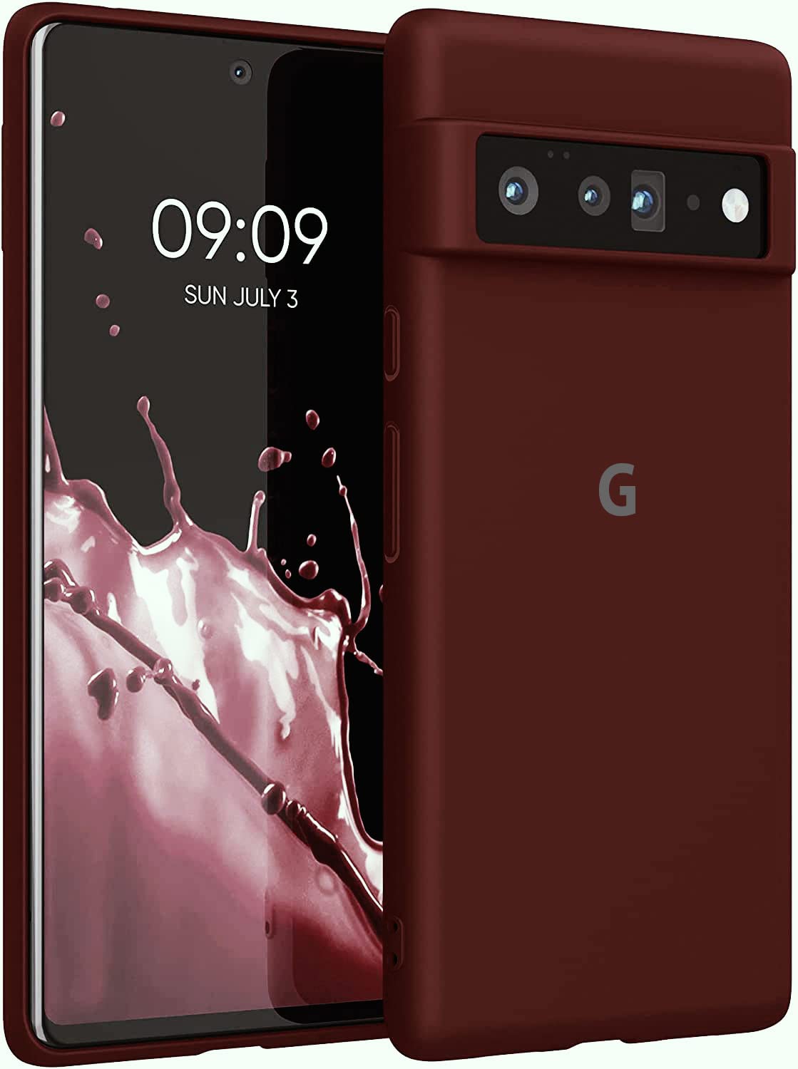 ARTMU� Case Compatible with Google Pixel 7 Pro, Soft Slim Silicone Case with Soft Microfiber Lining Cushion Shockproof Protective Case Cover (Wine) (B0C344QJKC) Amazon Price History, Amazon Price Tracker