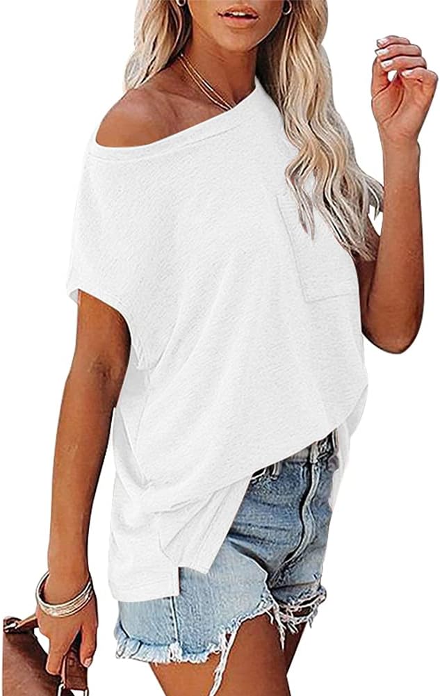 Womens Loose Fit Summer Tops