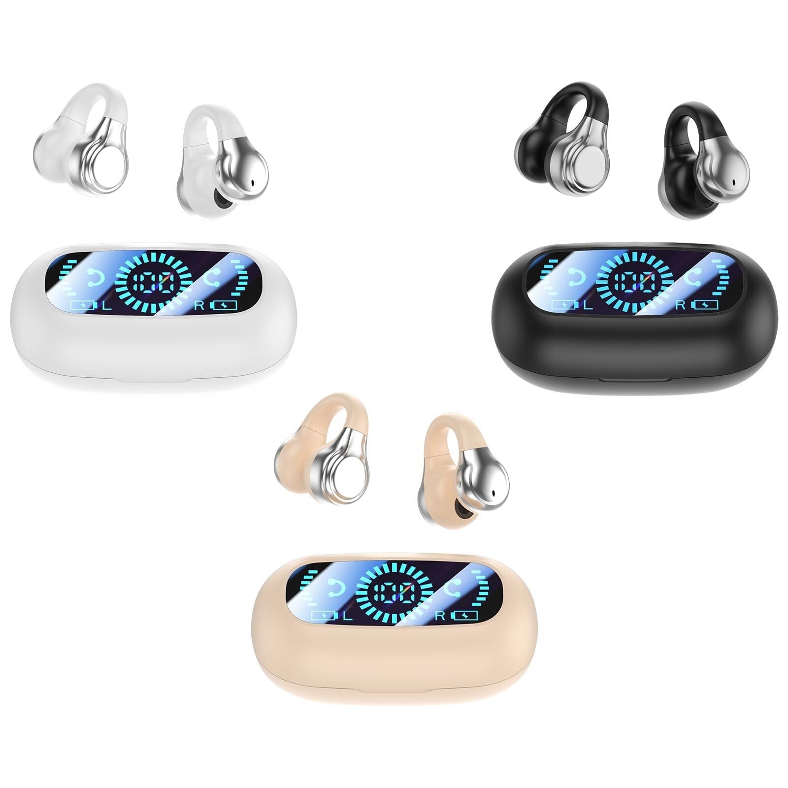 クリアサウンド 骨伝導 会話＆音楽用 新品未使用✨️ Amazon.co.jp: 集音器 骨伝導 イヤホン クリアな音声で鼓膜を介さず