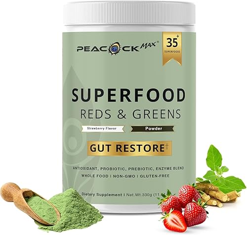 Miniatura 9 de Superfood Beets - Polvo de remolacha, 10.59 onzas, 40 porciones, mezcla orgánica de raíz de remolacha con sabor a té verde y bayas, mezcla de bebida