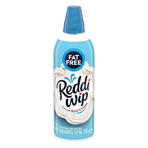 Reddi-wip Crema de leche batida sin grasa, apta para dieta cetogénica, 6.5 onzas