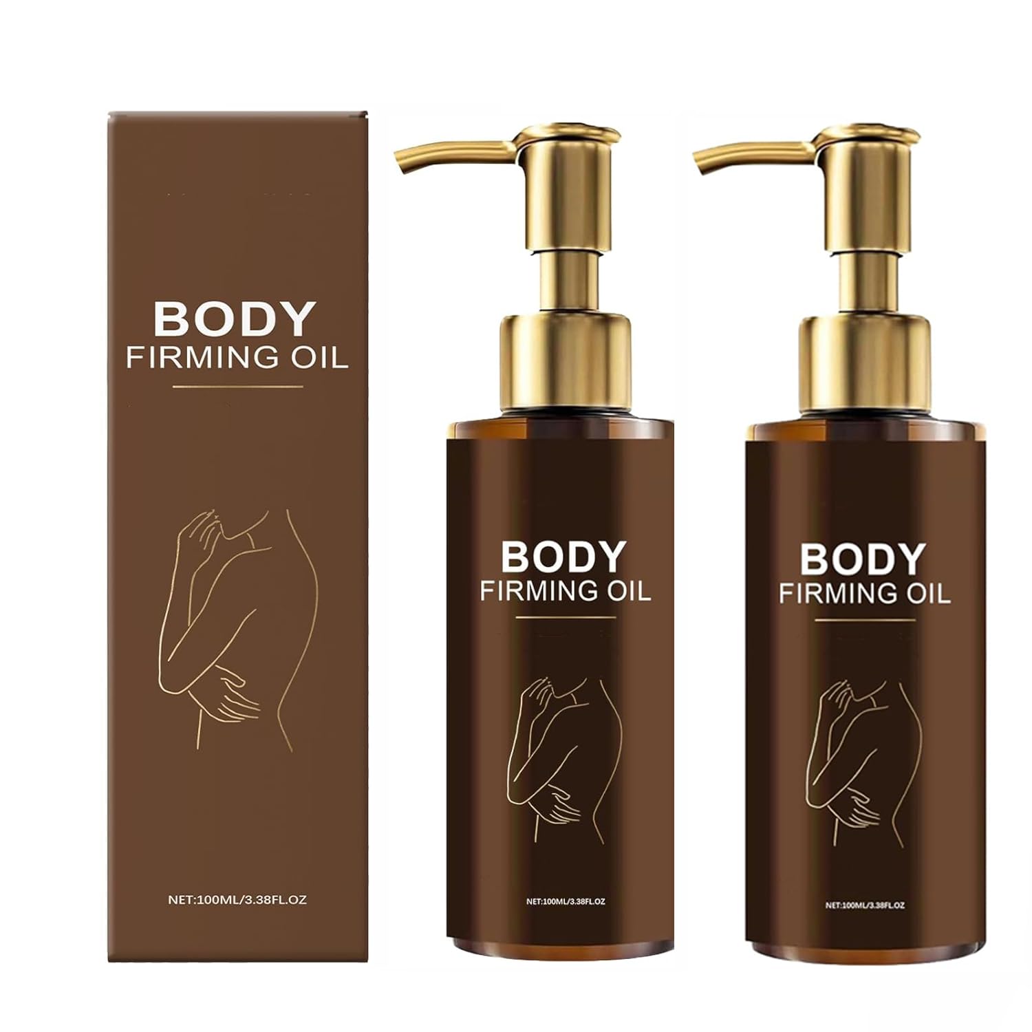 Luxury Magic Firming Oil, Hydrating Tightening Lotion for Arms, Chest, Full Body Use (2pcs)