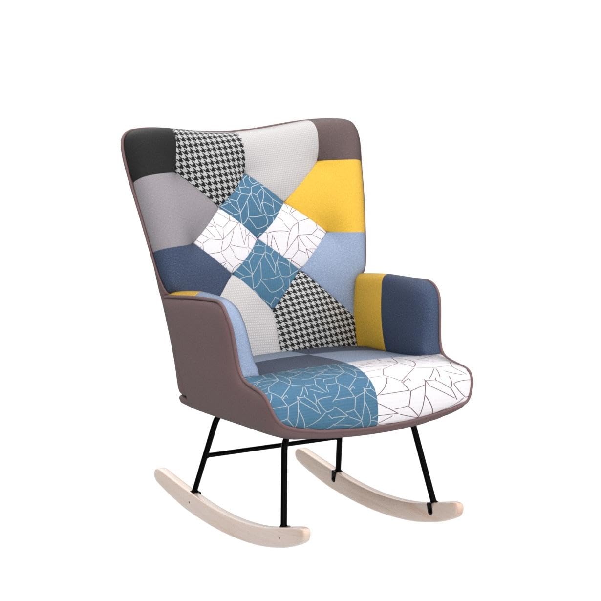 Rocking Chair Nursery Boho Nursery Glider Rocker Modern Accent