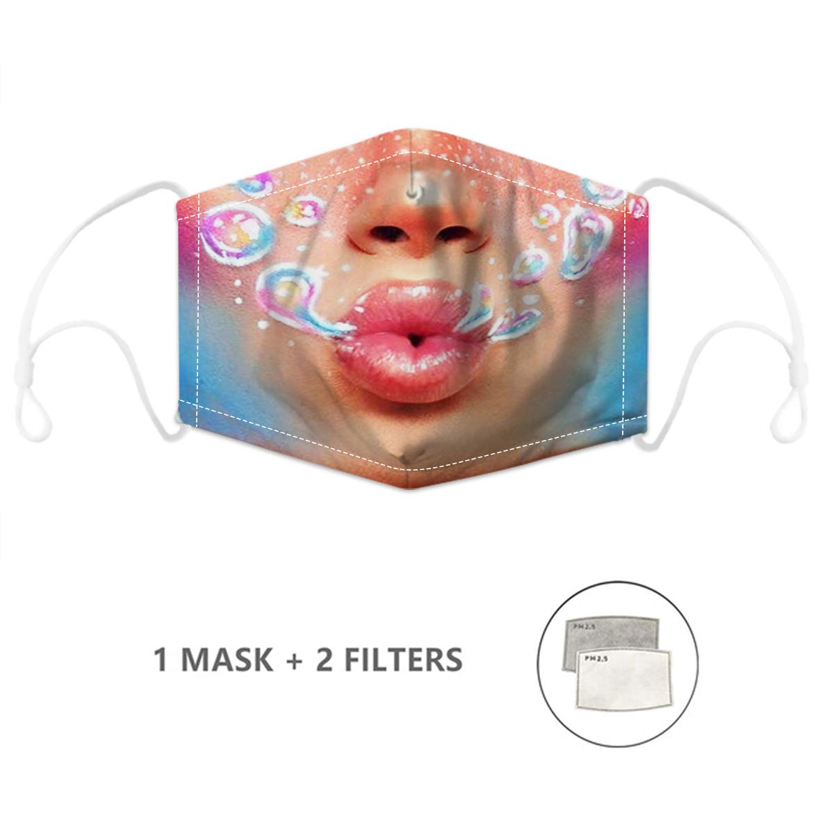 Anti Dust Breathable Adjustable Earloop Mouth Mask for Outdoor Hiking Sports