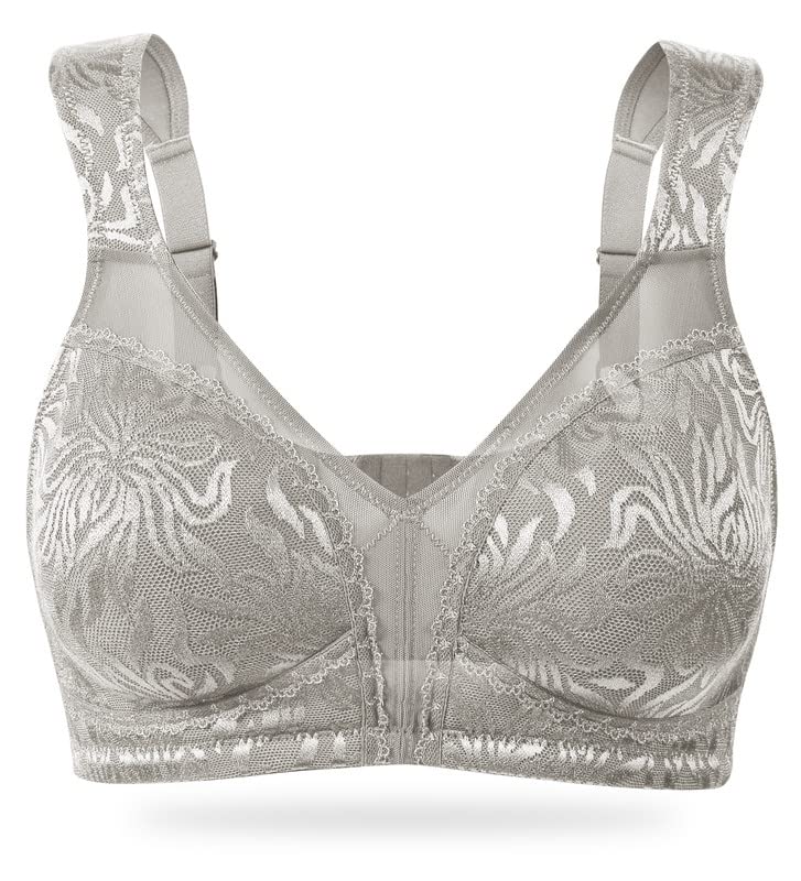 Wingslove Donna Reggiseno Minimizer Senza Imbottito Senza Ferretto Taglie Forti