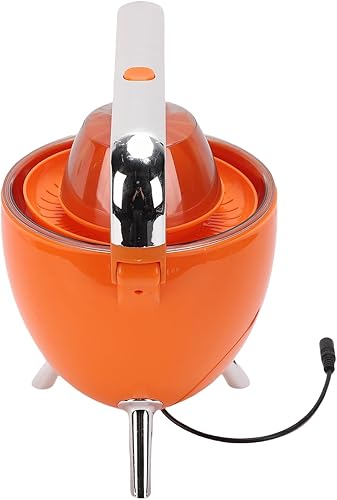 Miniatura 8 de Exprimidor eléctrico portátil de cítricos, pequeña máquina eléctrica de jugo para uso doméstico, hecho de ABS de alta calidad. Exprimidor automático