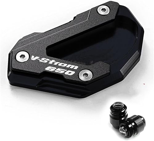 Miniatura 7 de for Suzuki for V-Strom 650XT for VSTROM 650 for DL650 Accessories Side Bracket with Enlarged Support Plate and Tire Air Valve Cover Enlarged